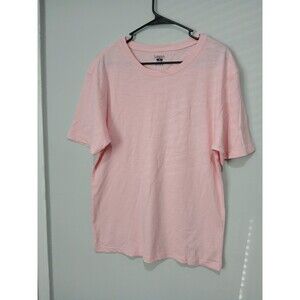 Loops 100% Cotton Pink T-Shirts. Two Shirts. Unisex. Men Sz Small/Women Size M.